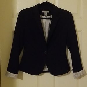 Classic navy blazer